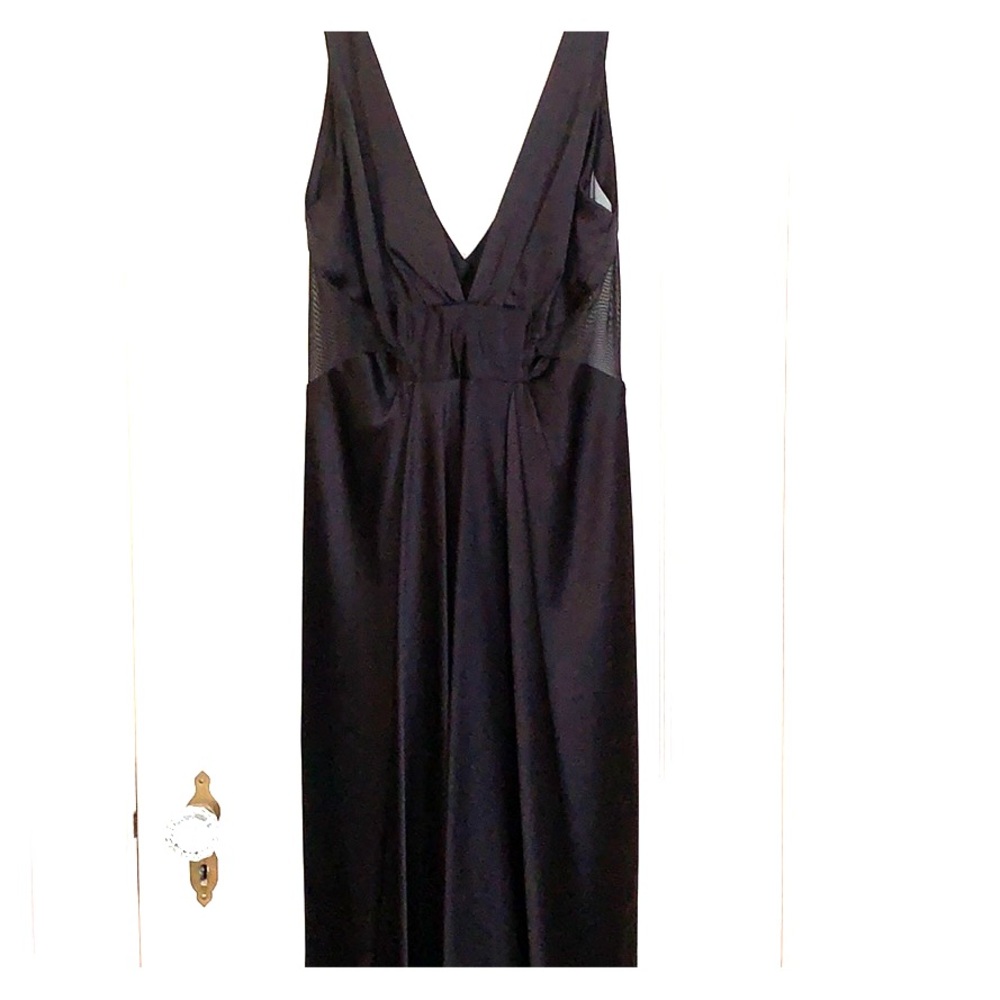 Formal long black dress